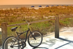 Beach cruiser at One Ocean Resort & Spa, Atlantic Beach, Florida