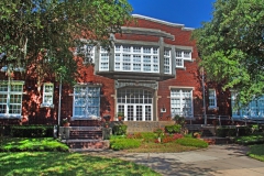 Front entrance into the former South Jacksonville Grammar School
