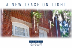 A New Lease On Light. Built 1916. Rebuilt by Cesery Companies with love.