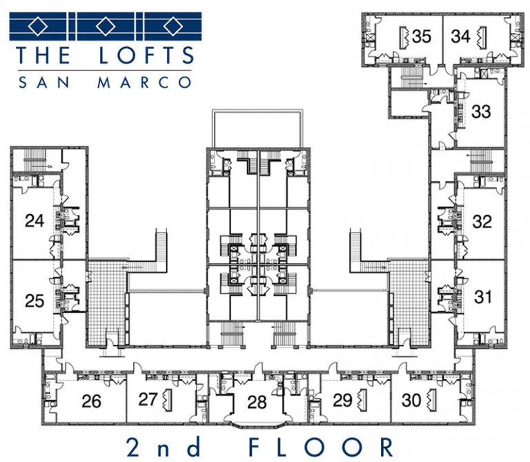 Floorplans The Lofts San Marco